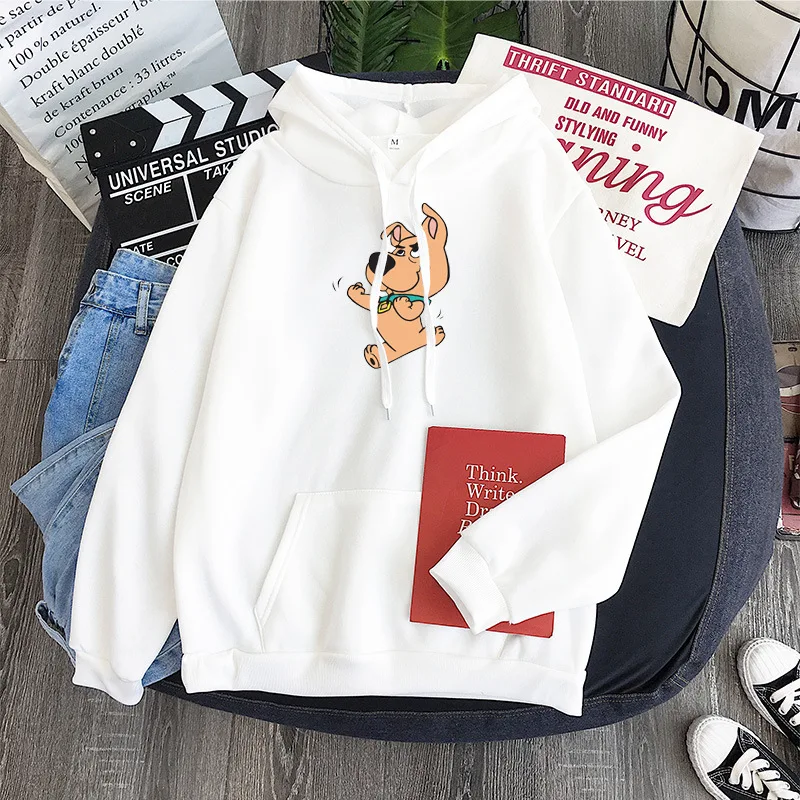 

Cute Dog Print Hoodie Sweatshirt Womens Hoodies Women O Neck Sweatshirt Long-sleeve Coat Streetwear Bts Women's Sports Suits