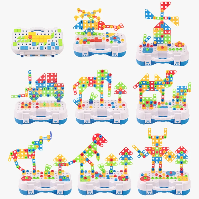 

Kids Tool Toys Electric Drill Screws Toy Engineering Vehicle Simulation Maintenance Tool Pretend Play Educational Toy CT0280