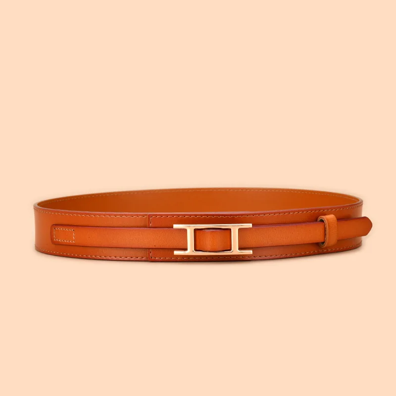 

New Women Wide Accessories Dress Strap Waistband Cowskin Fashion Dress Trend Belts for Women Body Shaper Building Strap LB2216