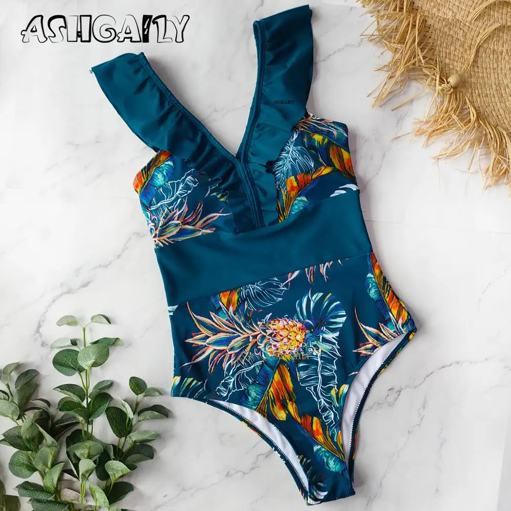 2020 сексуальный Полосатый Цельный купальник женский купальный костюм с пуш-ап