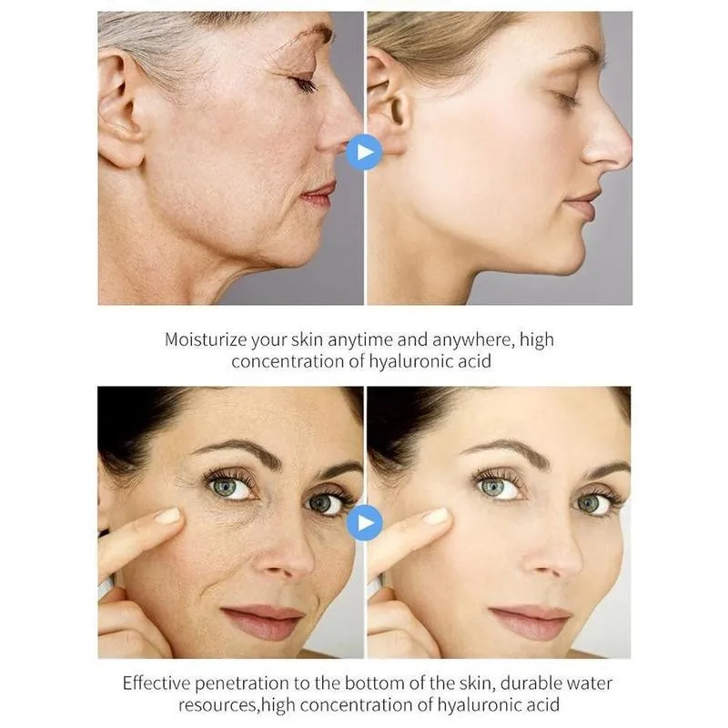 Оригинальный раствор гиалуроновой кислоты увлажняющий гексапептид эссенция