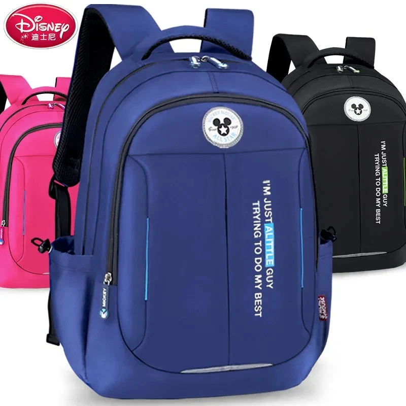 

Оригинальный рюкзак Disney, детский школьный портфель для начальной школы, мужской супермягкий подарок для мальчиков 2-6 классов 3-14