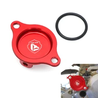 2006 2014 for honda trx450r trx450er alpha rider aluminum oil filter cover with rubber ring red anodized corrosion resistance