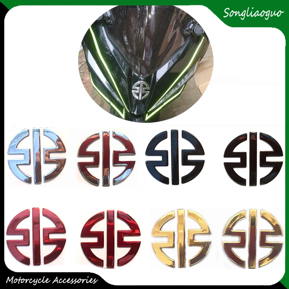 3D ПВХ светоотражающий сильный клей боковая крышка обтекатель Логотип эмблема