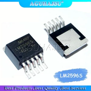 10PCS LM2596S-ADJ IC TO-263-5 LM2596S 2596 Buck-boost adjustable five-terminal regulator