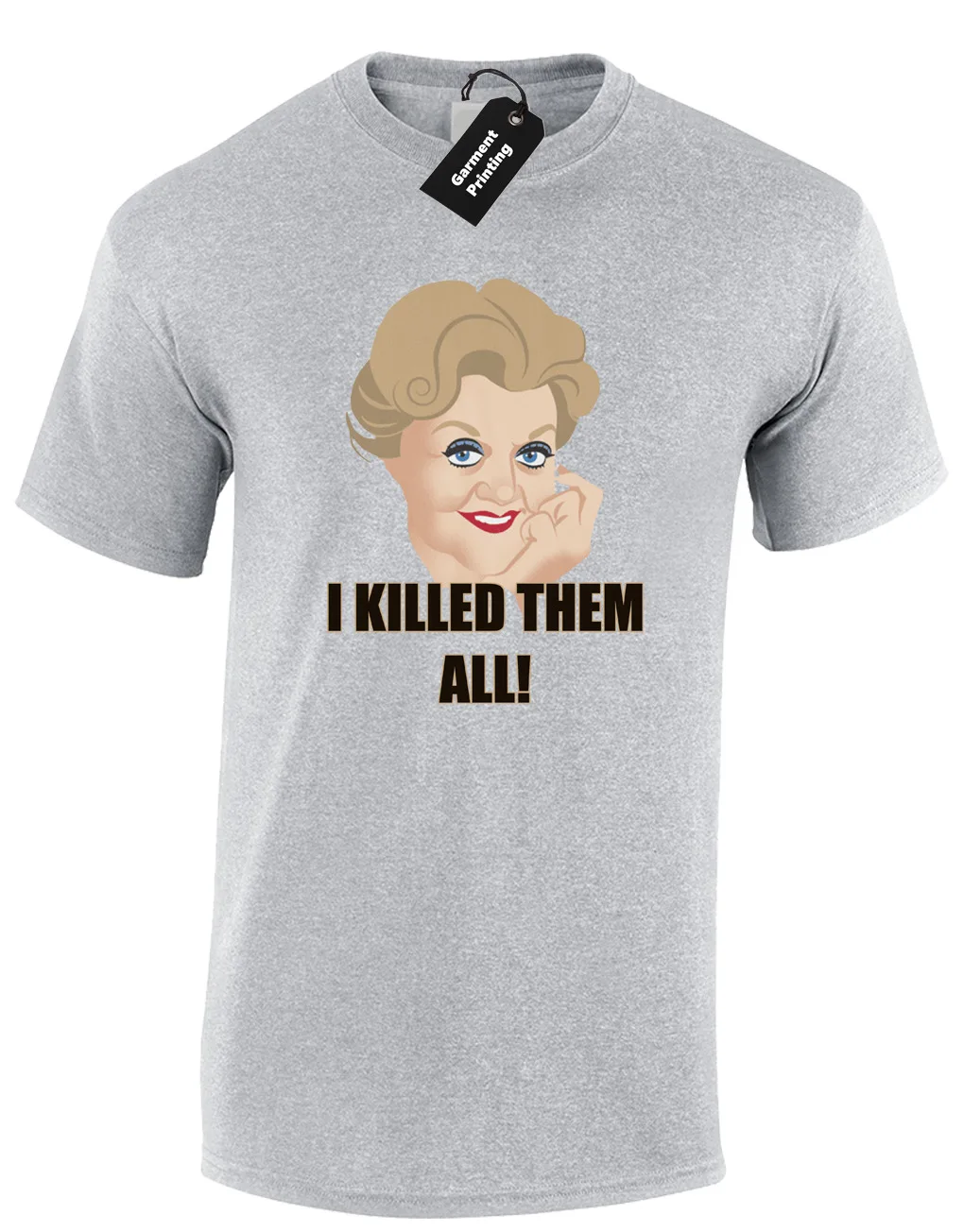 Я их всех пригубил! Мужская футболка веселая она писала шутку лансбури (COL) |