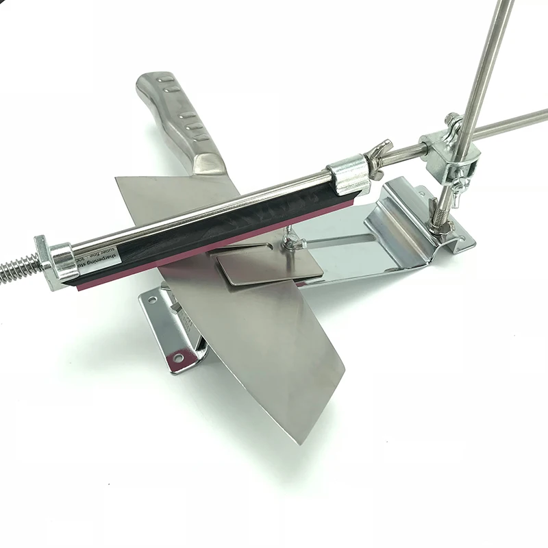 

RUIXIN Professional Kitchen Knife Sharpener Whetstone Updated Multifunction Fixed Angle Sharpening System Apex Edge Honing Tools