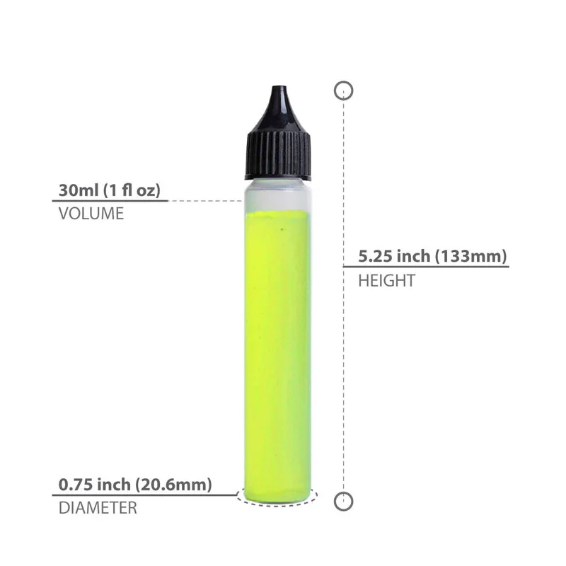 

22pcs Pen Shape Plastic Dropper Bottle With Long Tip E Liquid Long Slim Empty 30ml Bottle Free Shipping