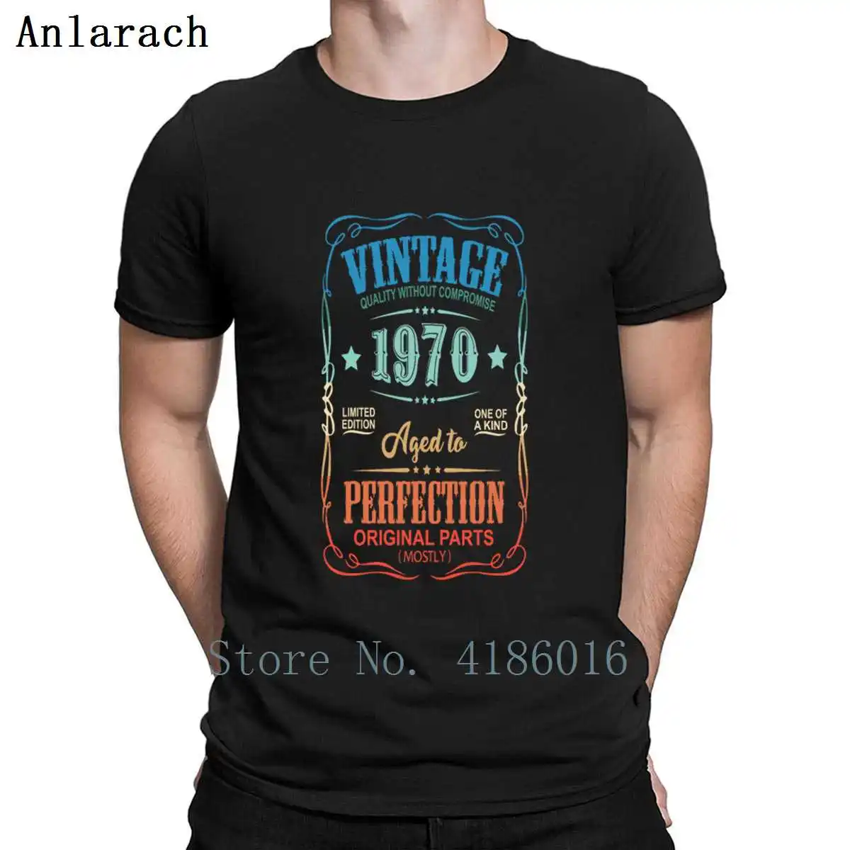 Retro Vintage 1970 Classic 50th Birthday Gift T Shirt Euro Size S-5xl Summer Style Letter Cotton Gift Humor Customized Shirt