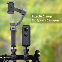 portable bicycle clip holder for insta360 one xevo for xiaomi for insta 360 one x video camera for 360 camera easy to install