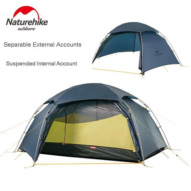 Палатка Naturehike Cloud Peak 2 Ультралегкая палатка для кемпинга на человек подходит