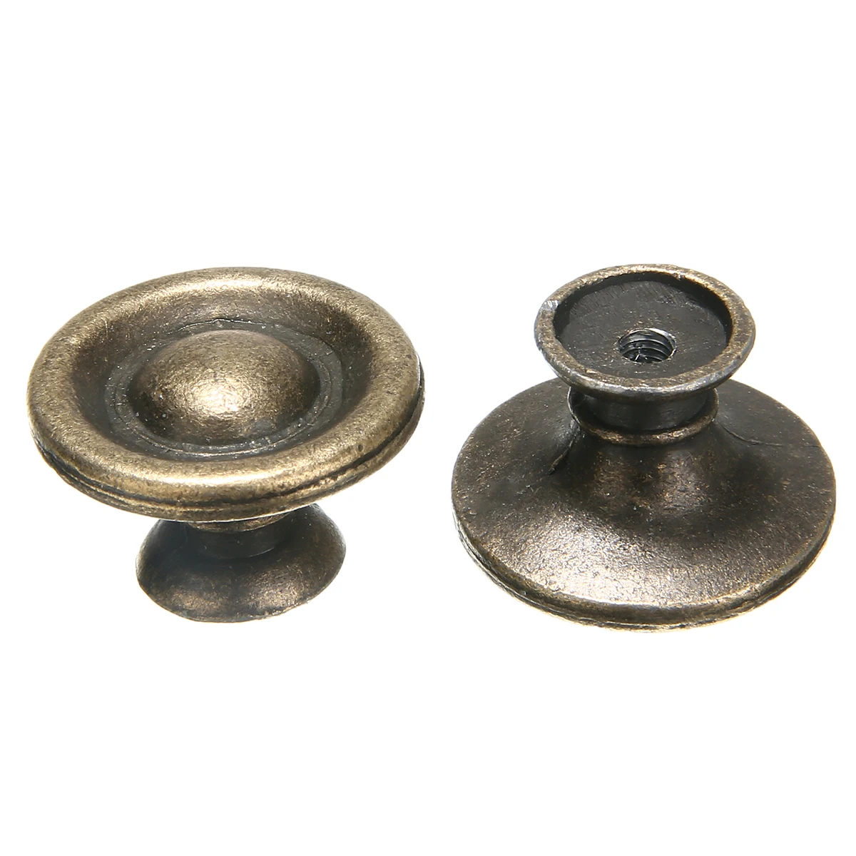 10 шт. антикварные латунные ручки шкаф двери Ящики Ручка для шкафа мебельная