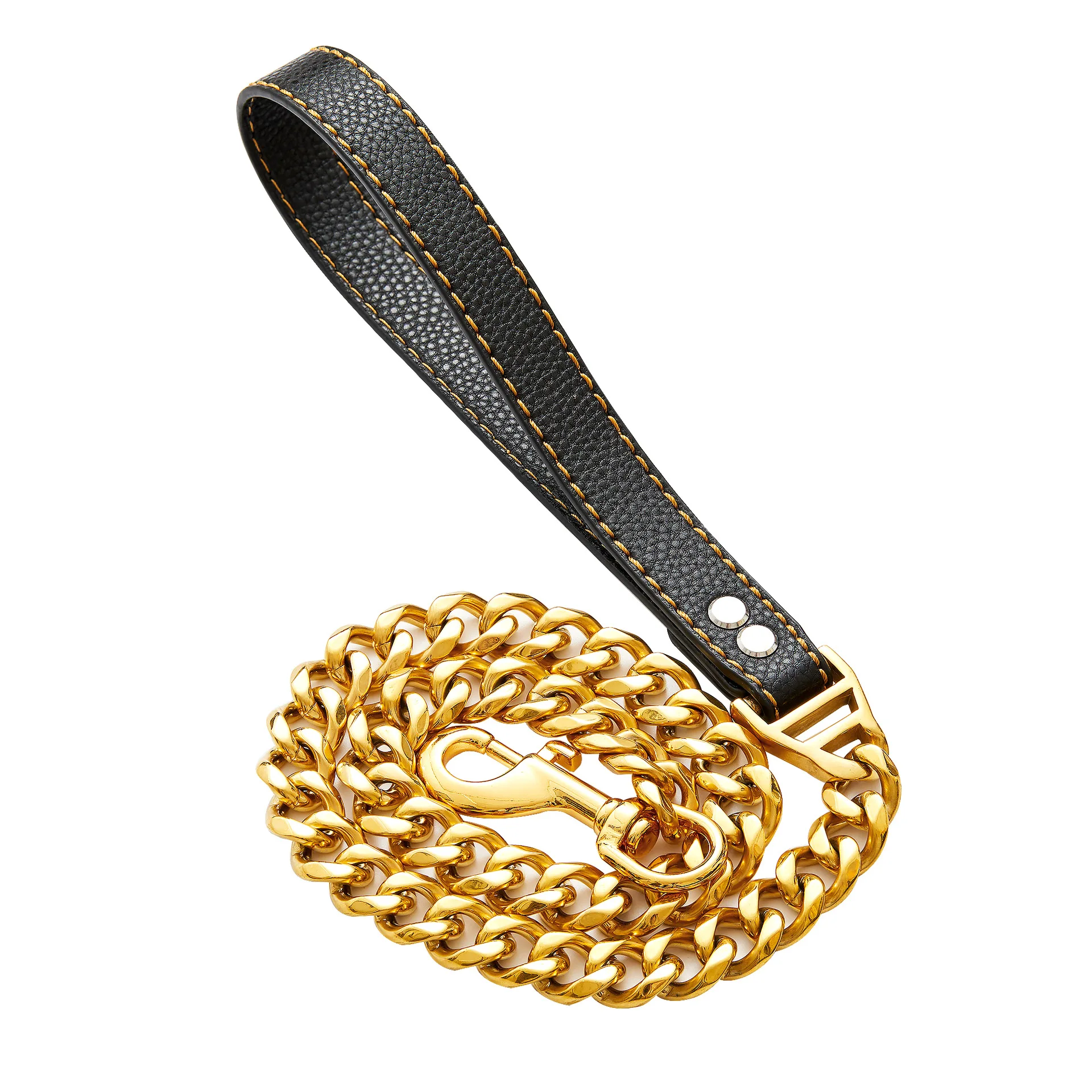 GNAYY Поводок для собак из нержавеющей стали