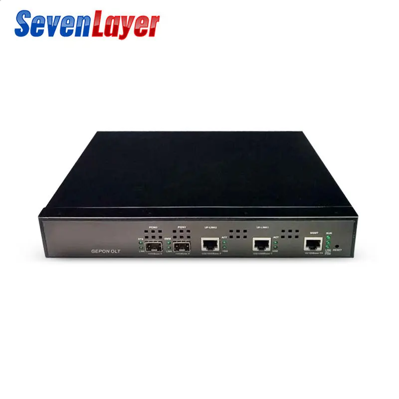 EPON OLT 2PON порты FTTH CATV OLT Перевозчик-класс высокой плотности волоконно-оптический высокое качество 1,25G Профессиональный мини