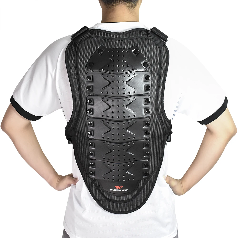 WOSAWE мотоциклетная броня куртка для мотокросса защита тела призрак гонки езды на