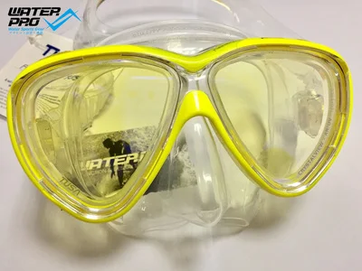 Clear Yellow Маска для дайвинга Tusa M-211SY - Цвет: Clear Yellow