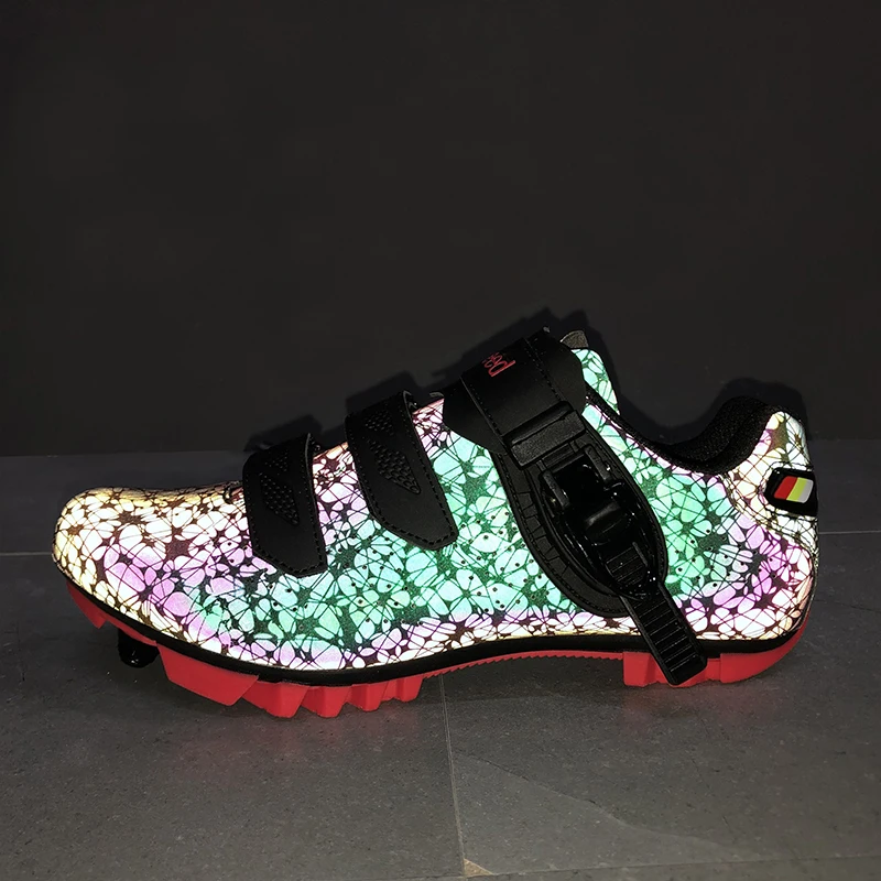

Original sapatilha ciclismo mtb Electronic Bike Cycling Shoes men zapatillas ciclismo mtb Women Self-Locking Luminous MTB Shoes