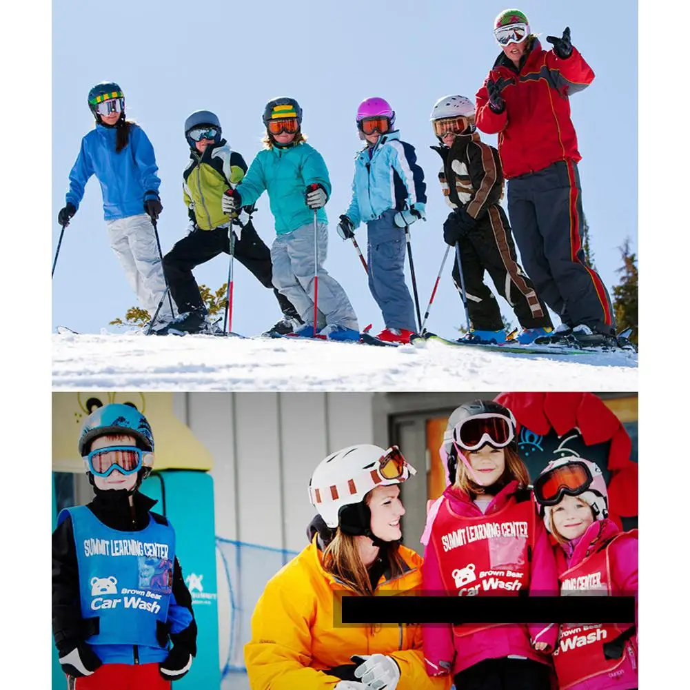 

Practical Ski Glasses Spherical Double Anti-fog Goggles Hiking Snow Mirror Windproof Mirror Skiing Supplies for Kids