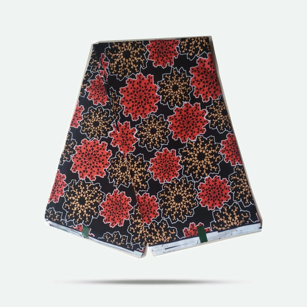 Африканская ткань настоящая восковая Лоскутная Ткань для шитья одежды