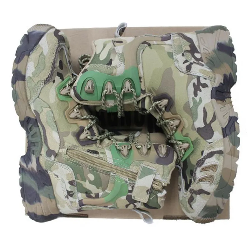 Мужские тактические ботинки Amry камуфляжная Военная Мужская безопасная обувь