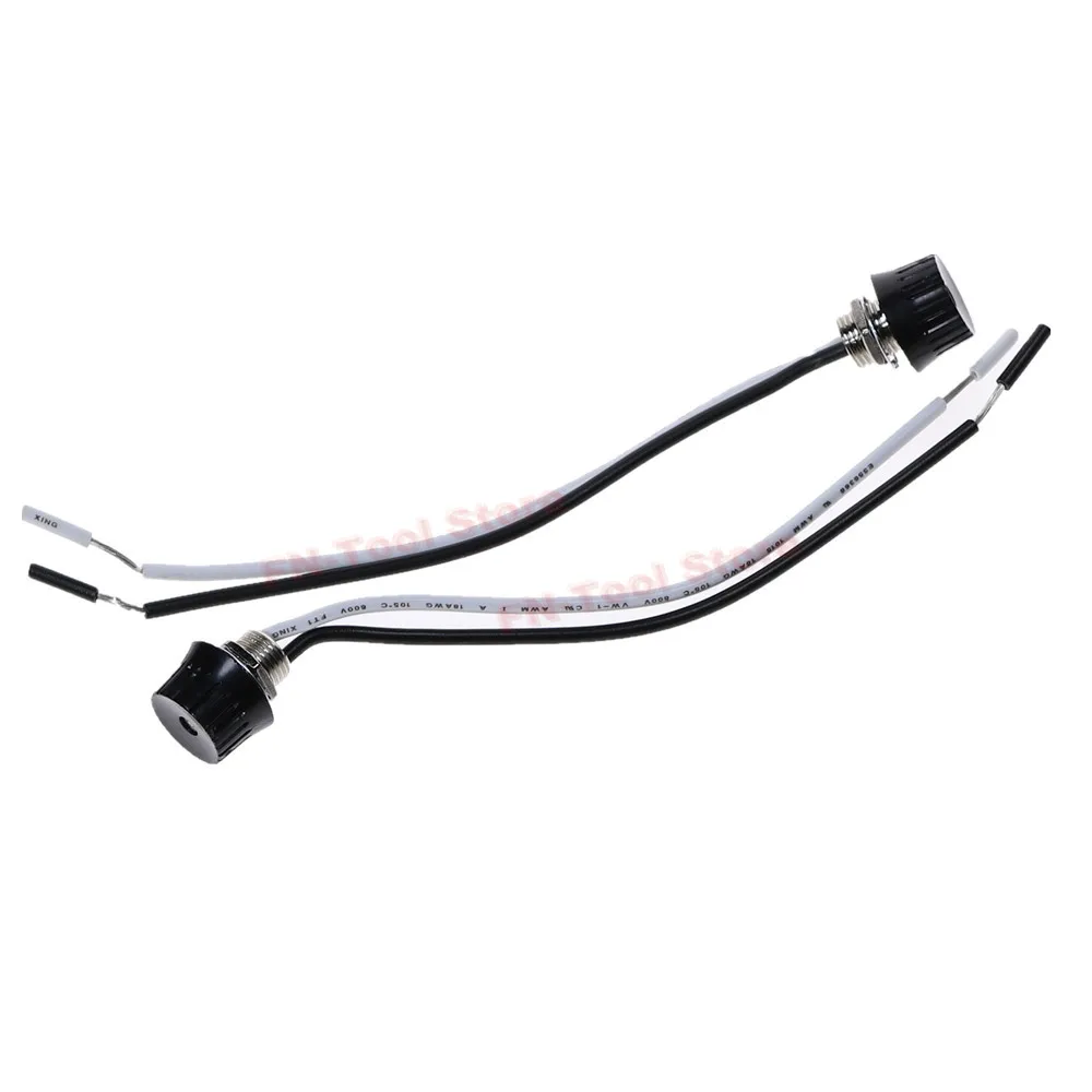 5 шт. поворотные однополюсные переключатели вкл./выкл. С двумя проводами 4 &quot18AWG А