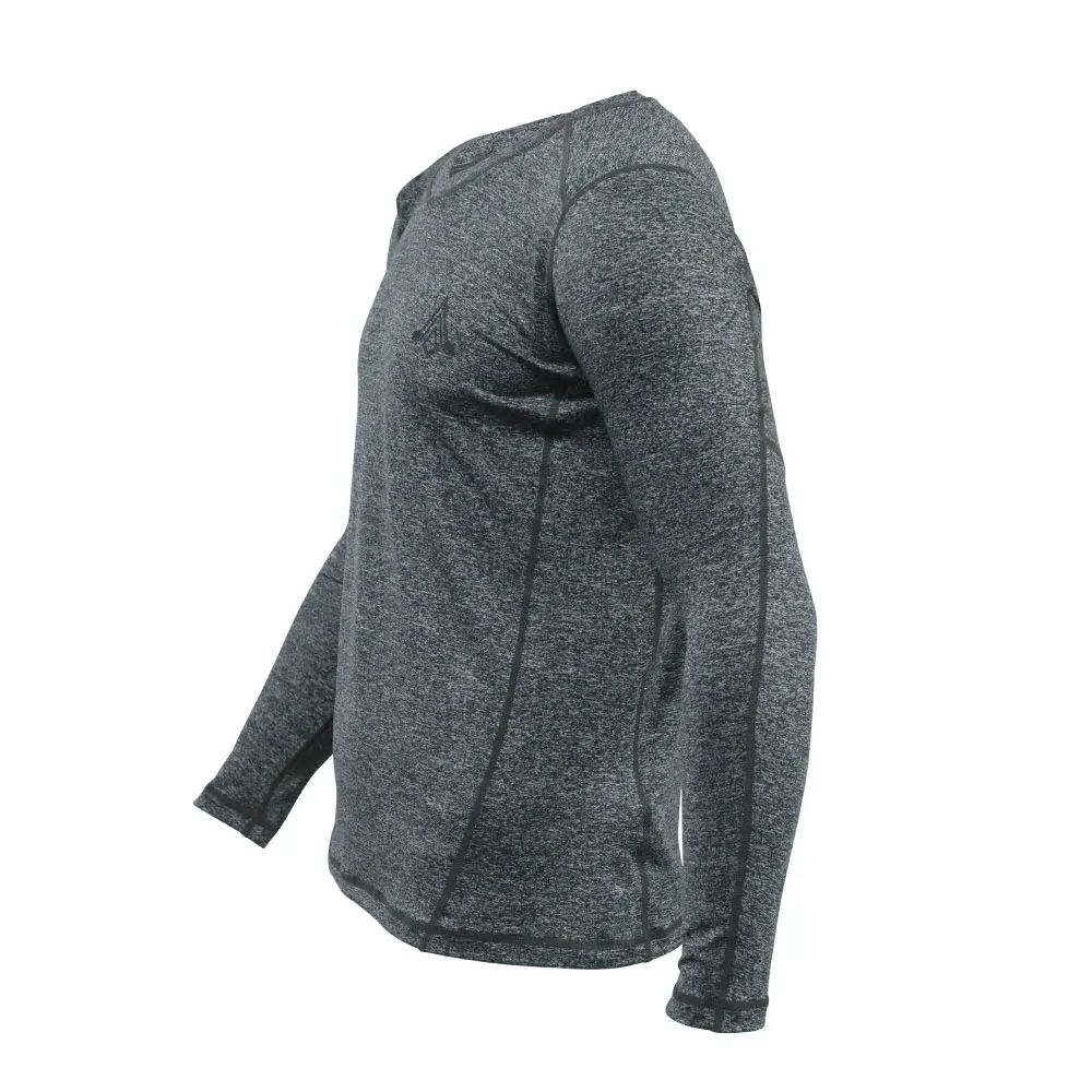 Отличная элитная мужская быстросохнущая футболка с длинным рукавом