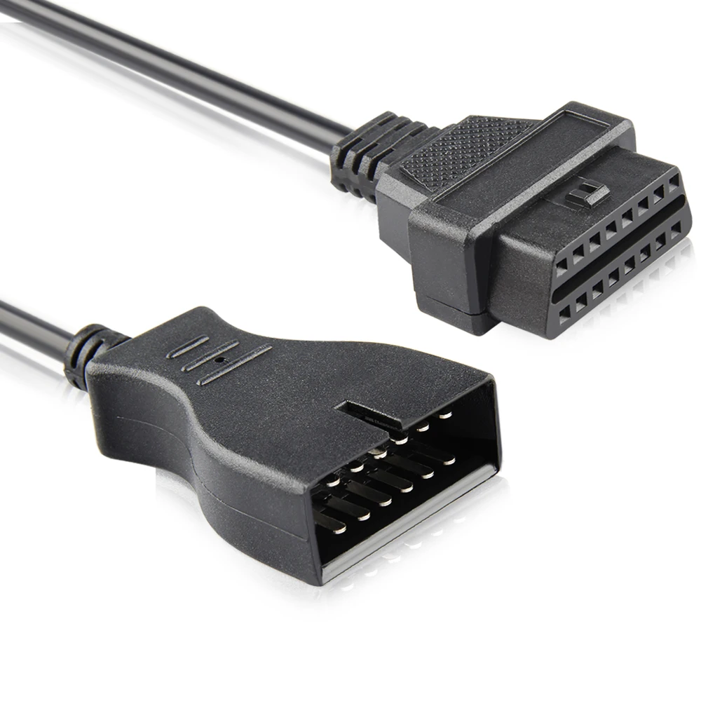 Новейший OBD 2 OBD2 разъем для GM 12 Контактный адаптер к 16 контактному женскому