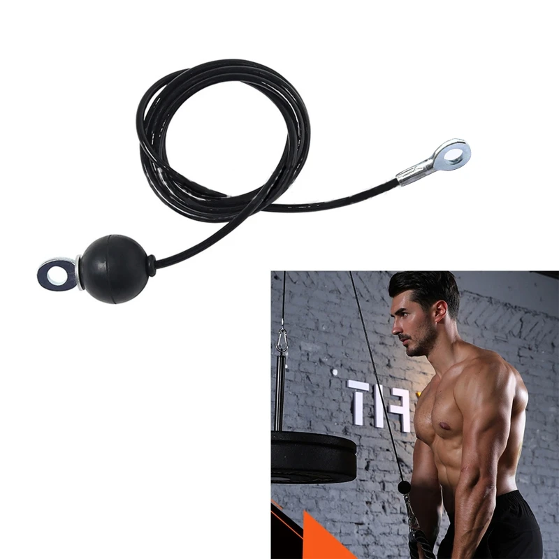 Фитнес Ролик DIY кабель полностью ориентированной нитью покрытая Полиуретаном