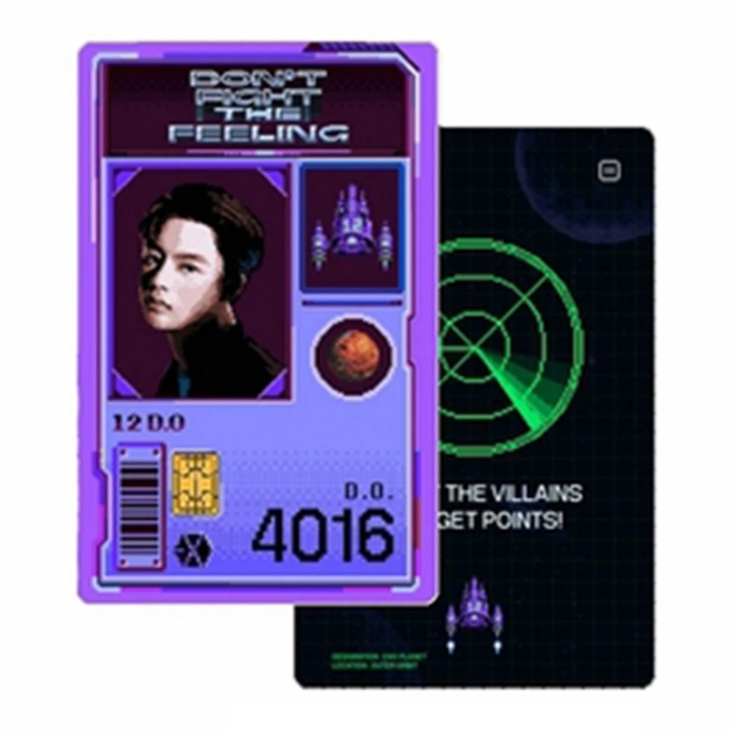 Альбом Kpop EXO 2021 для возврата не сражайтесь с ощущением маленькая карточка того же