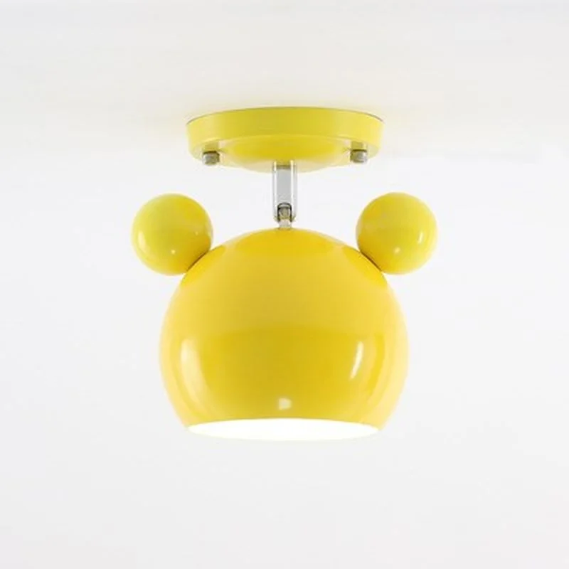 Современные светодиодные потолочные светильники с Микки для детей гостиной