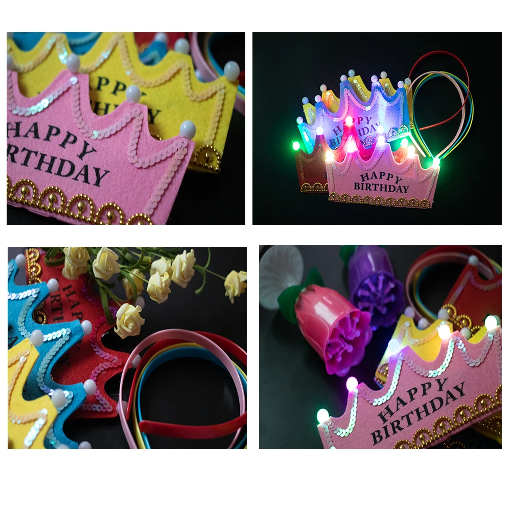 1 шт. детская шапка с мигасветильник | Дом и сад