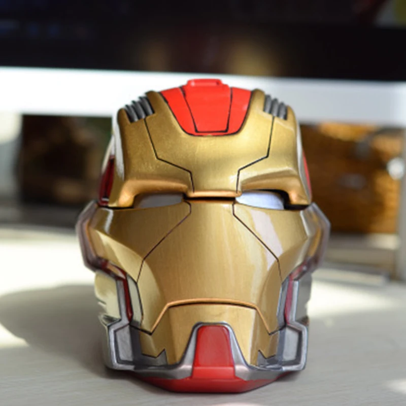 Disney Marvel Железный человек Копилка Мстители украшение из смолы креативная модель
