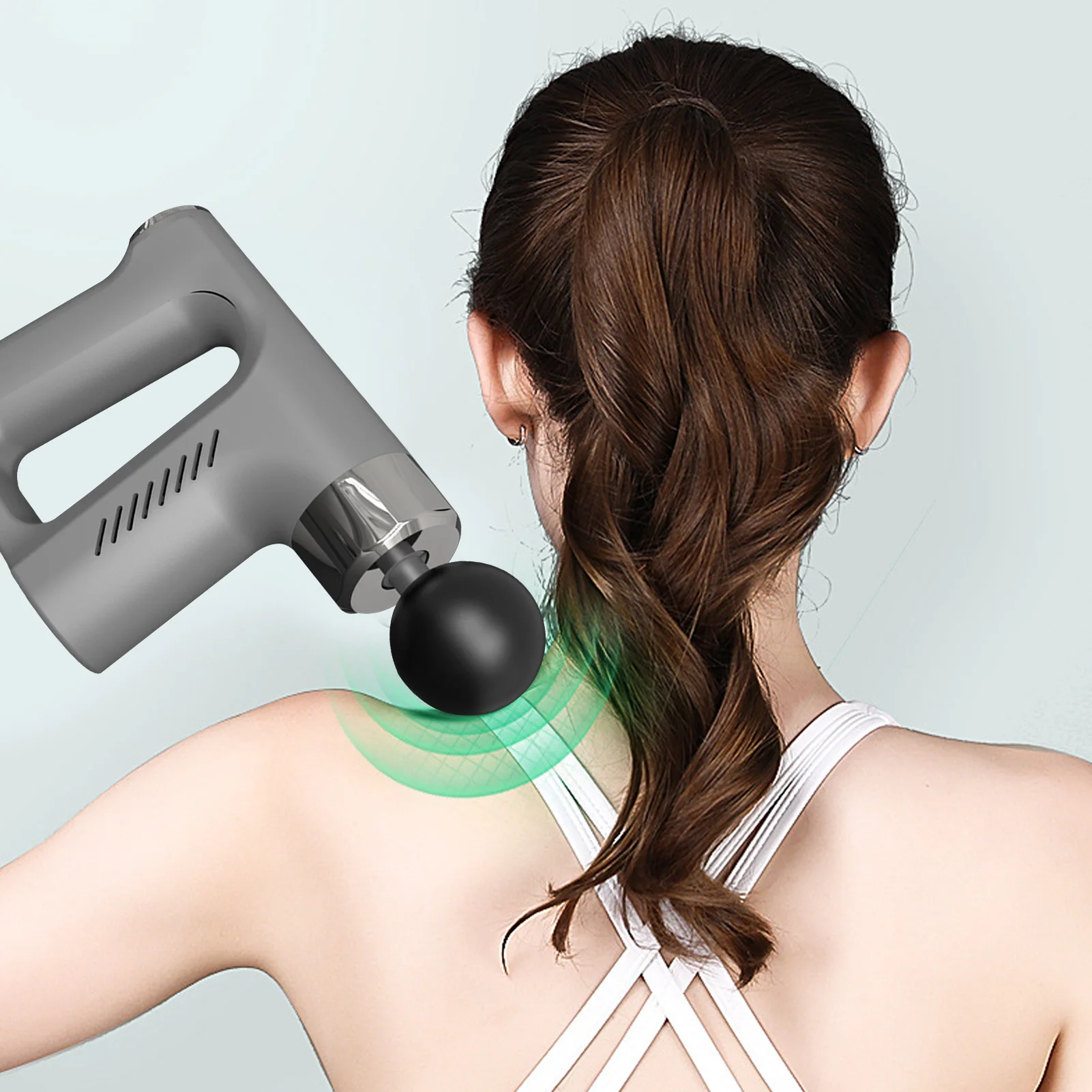 

Mini Massage Portable Gun Deep Muscle Exercise RelaxationMassager Mini Portable Fascia Gun Muscle Relaxing Massage Device