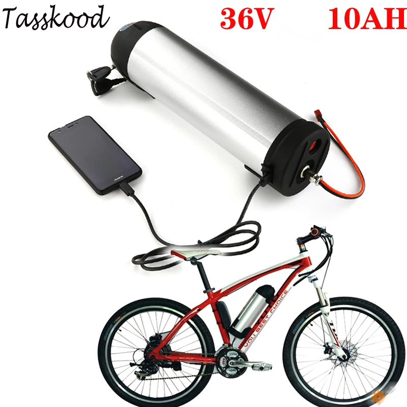 Литий ионный аккумулятор Батарея е байка 36В 10Ah бутылка для воды bafang 500 Вт