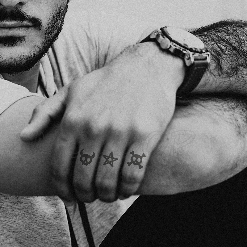 Татуировка переводная водостойкая временная для мужчин и женщин 10 5 х6 см |