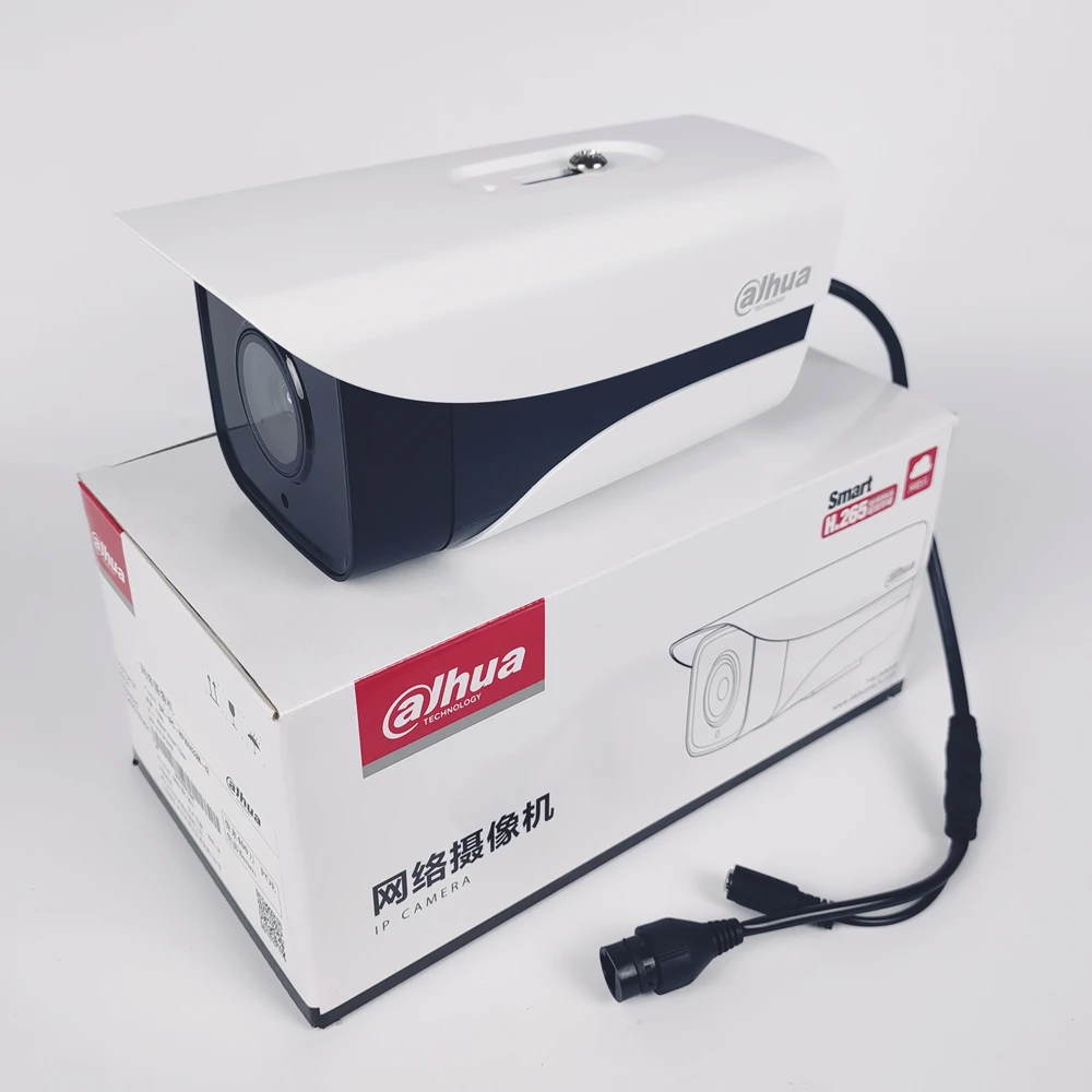 Оригинал dahua 6MP пуля IPC HFW4631M I2 IP Камера ИК 80 м POE CCTV заменить HFW4431M с кронштейном