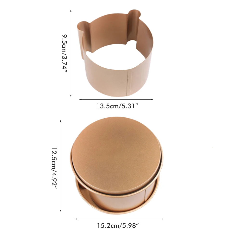 

Golden Non-stick Bear Head Bread Mold Toast Mold Bear Cartoon Cake Baking Mold Mousse Ring Kitchen Accessories Cake Mold