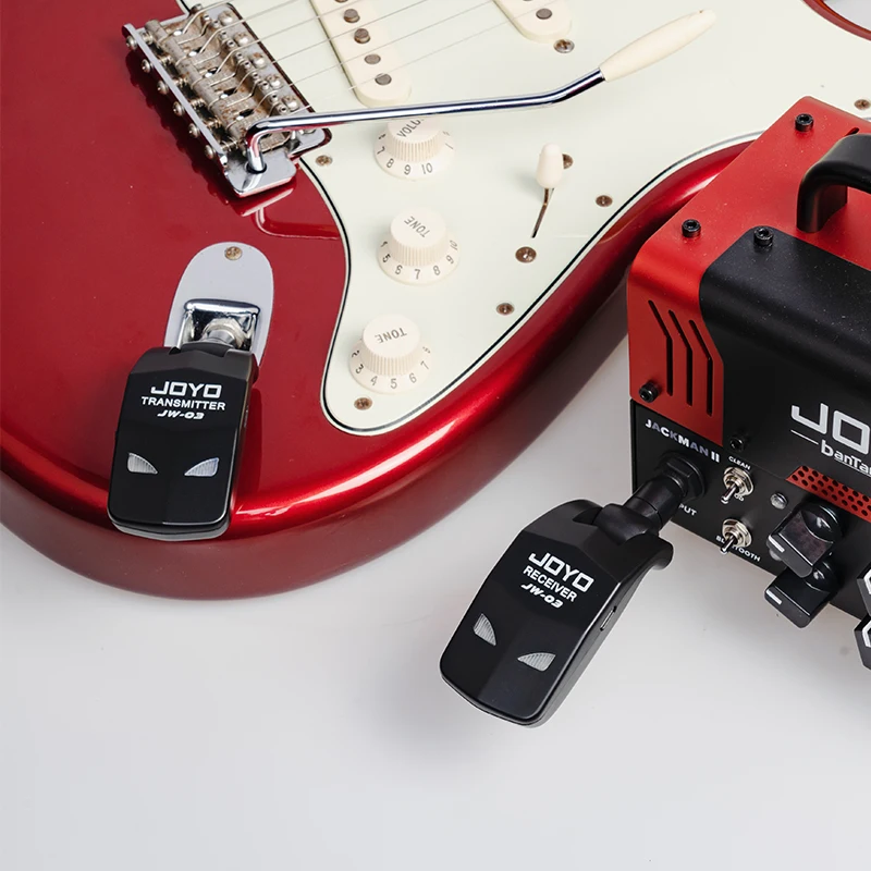 joyo jw 03 digitale drahtlose sender empfänger tragbare 24g elektrische gitarre empfänger für gitarre verstärker teile zubeh