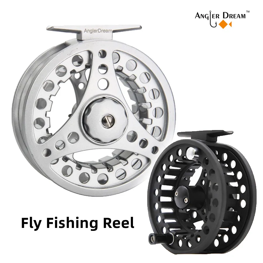

Fly Fishing Reel Die Casting Fishing Reel ALC Reel Large Arbor Smooth Spare Spool 1/2 3/4 5/6 7/8 WT Fly fishing Reel