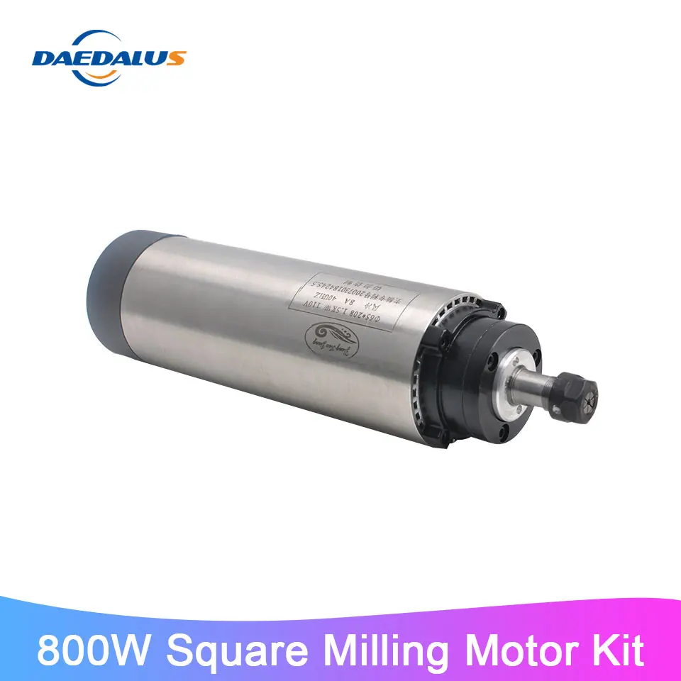 1 5 кВт Шпиндельный двигатель 65 мм с воздушным охлаждением моторный маршрутизатор