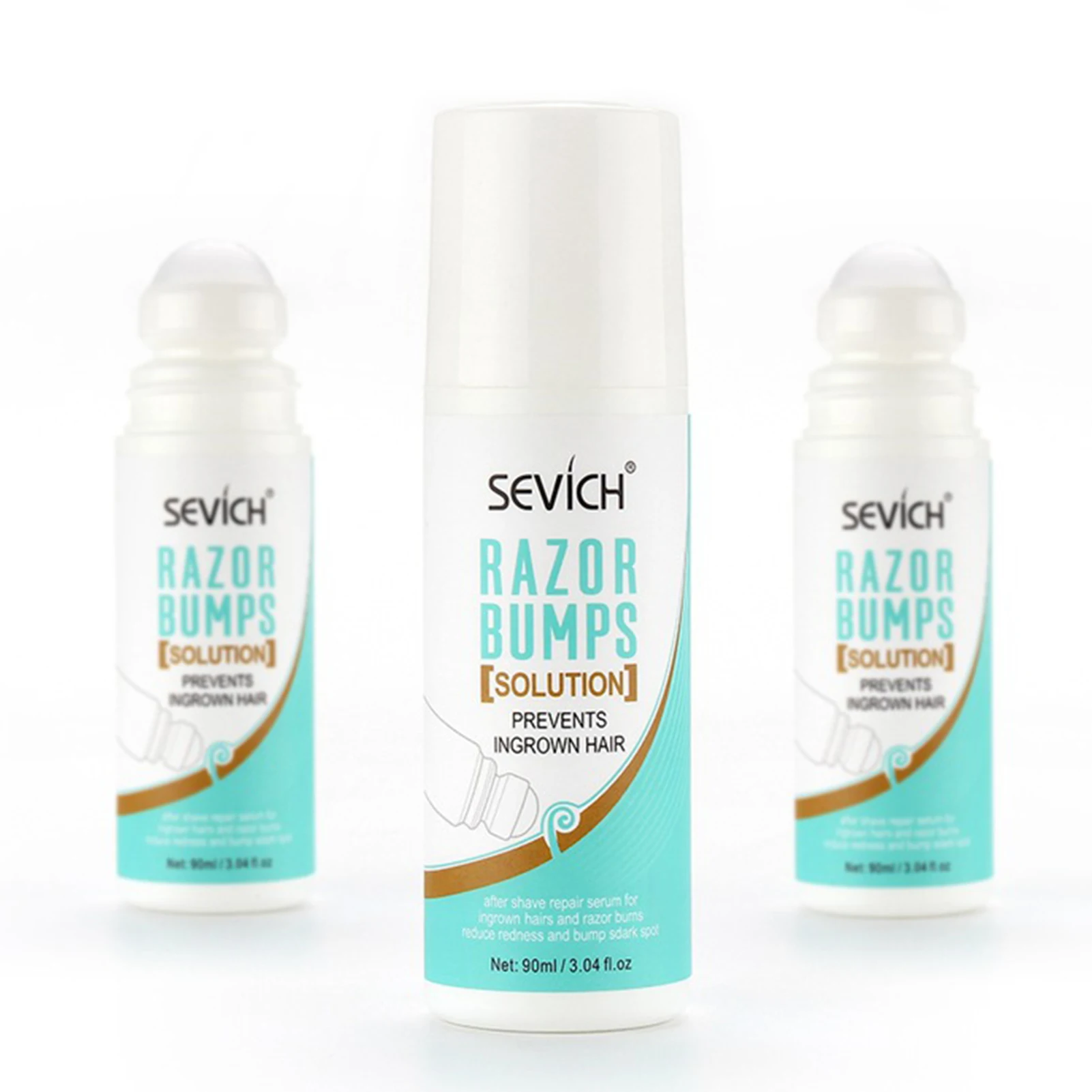 

90ml Beard Inner Growth Serum Reduce Redness Smooth Hair Maintain Cream Ingrown Essence Razor Bumps Solution