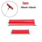 2 шт. 10 дюймов + 16 дюймов (25 см + 40 см) скиммер лезвие для отделки гипсокартона наружная отделка скимминг лезвия гипсокартона лента на плоских и стыковых соединениях