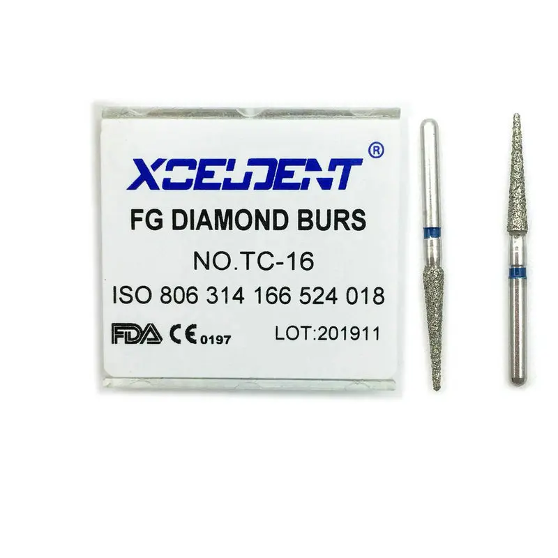10 шт./кор. Стоматологические алмазные боры для высокое Скорость наконечник