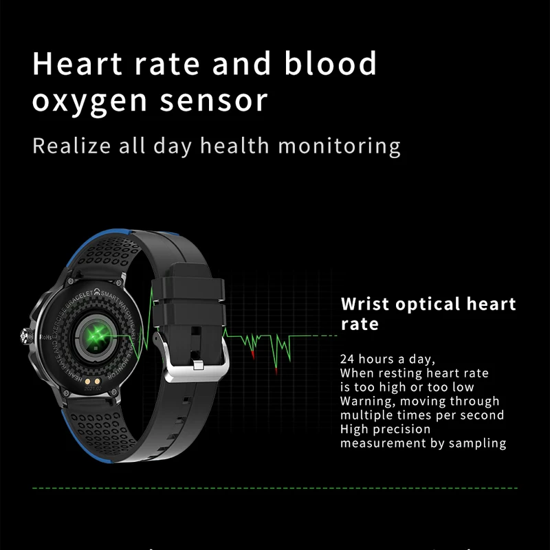 

LIGE Smart Watch Men Sports Watch Men Smartwatch Electronics Smart Clock Fitness Tracker Waterproof Smartwatch For Android IOS