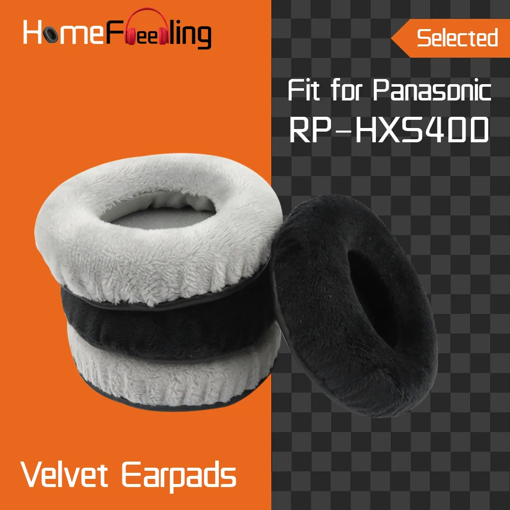 

Homefeeling Earpads for Panasonic RP HXS400 Headphones Earpad Cushions Covers Velvet Ear Pad Replacement