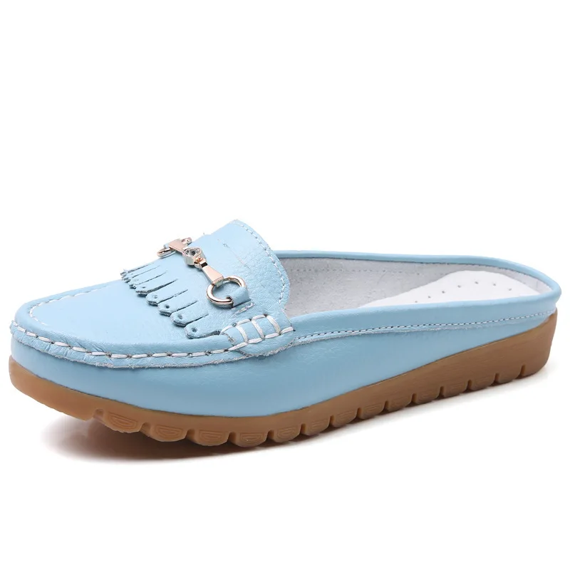 

Summer and autumn new cool drag girl middle-aged and young flat heeled bag head sandals breathable fashion casual women's shoes