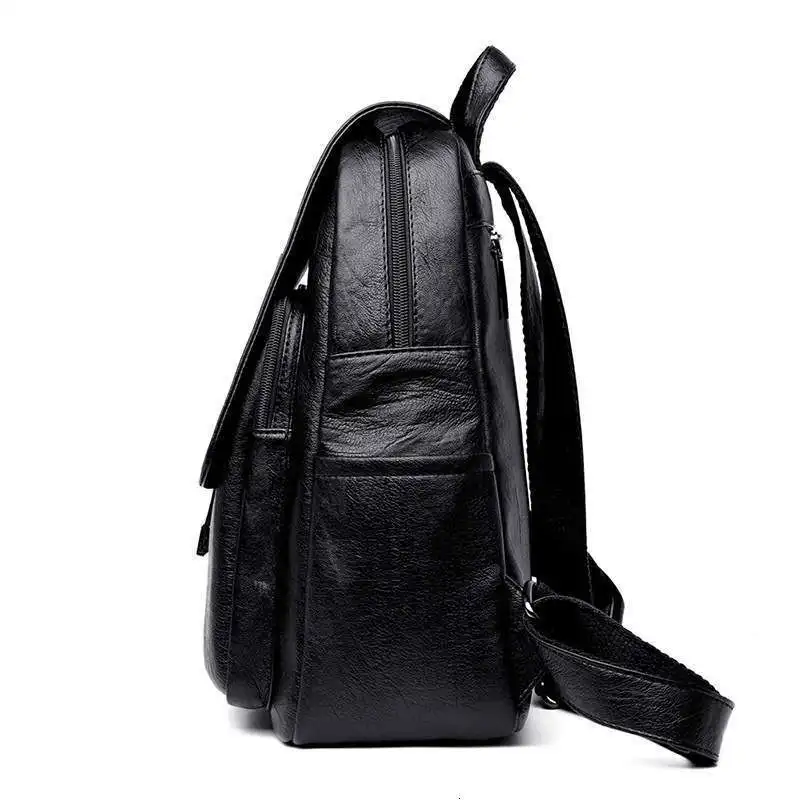 Женские кожаные рюкзаки, высокое качество, Sac A Dos, школьные сумки для девочек, для путешествий, Дамский рюкзак, твердые, большой емкости, рюкзаки для женщин