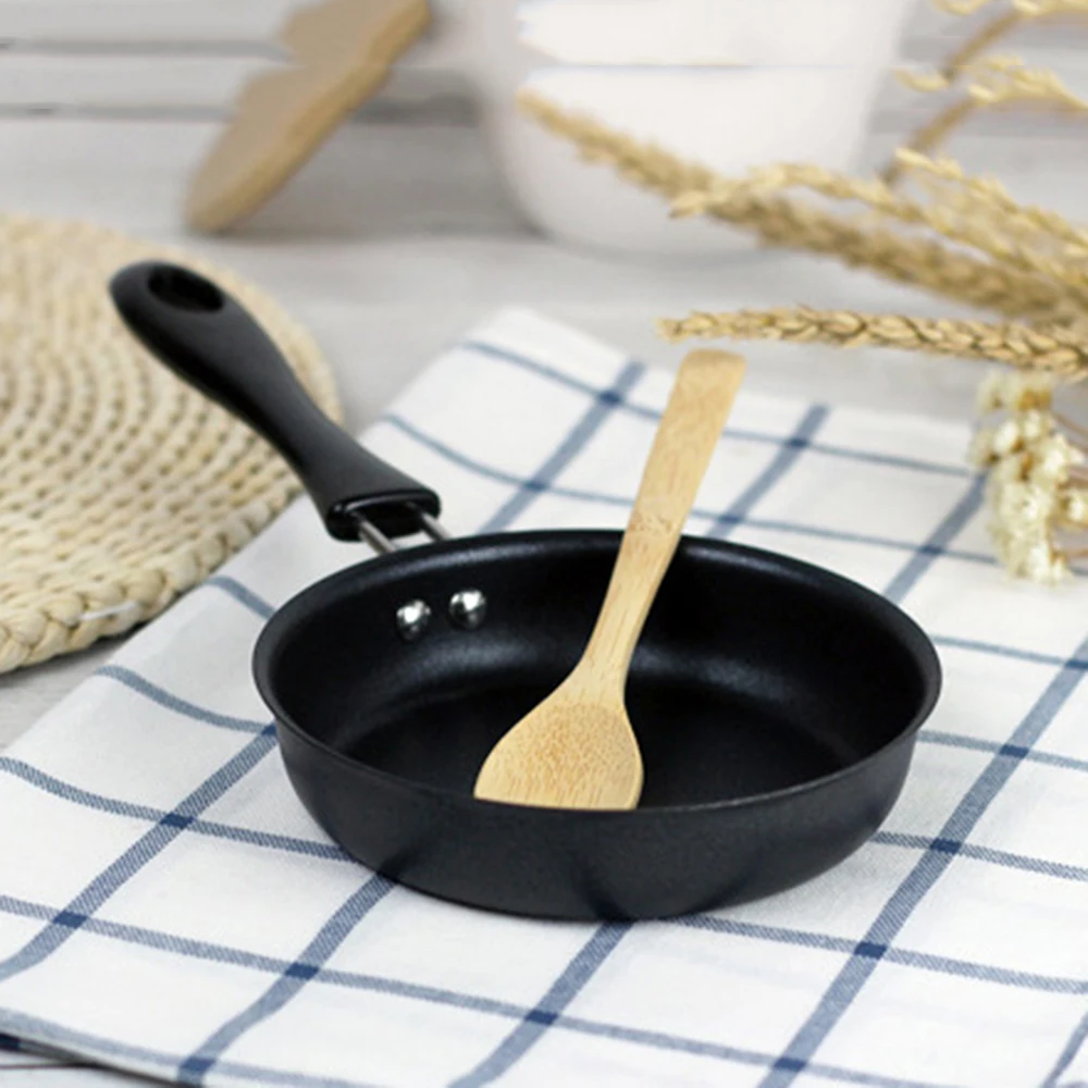 12 см круглая Мини Сковорода для яиц маленькая сковорода кухонная посуда Блинная