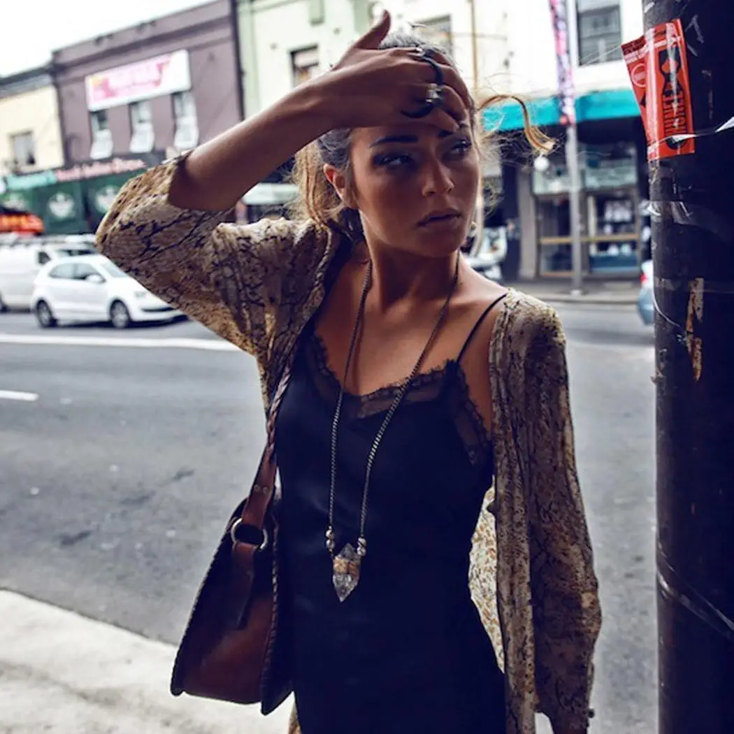 Женский 3/4 рукав пляжная одежда купальник бикини с рисунком длинный кардиган