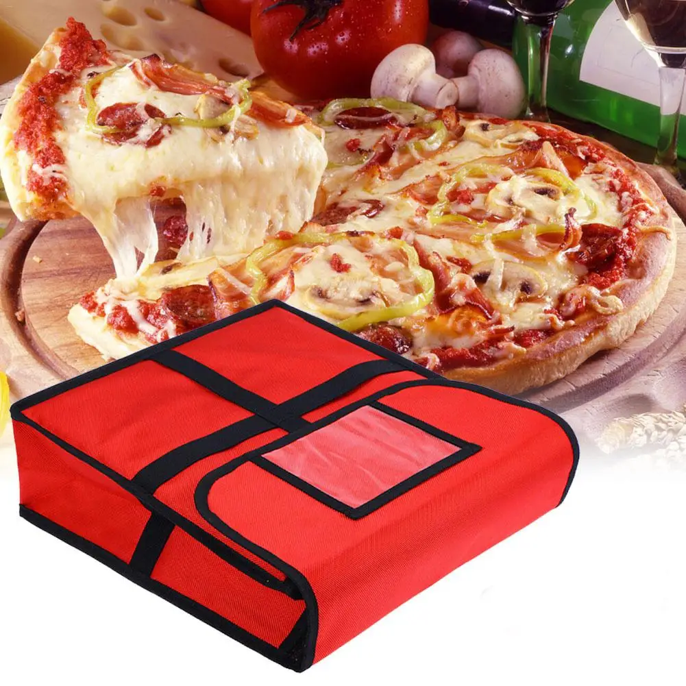 

11 Inch Pizza Insulation Bag Food Preservation Package Portable Ice Pack Waterproof Food Storage Pouch Pizza Delivery Bag